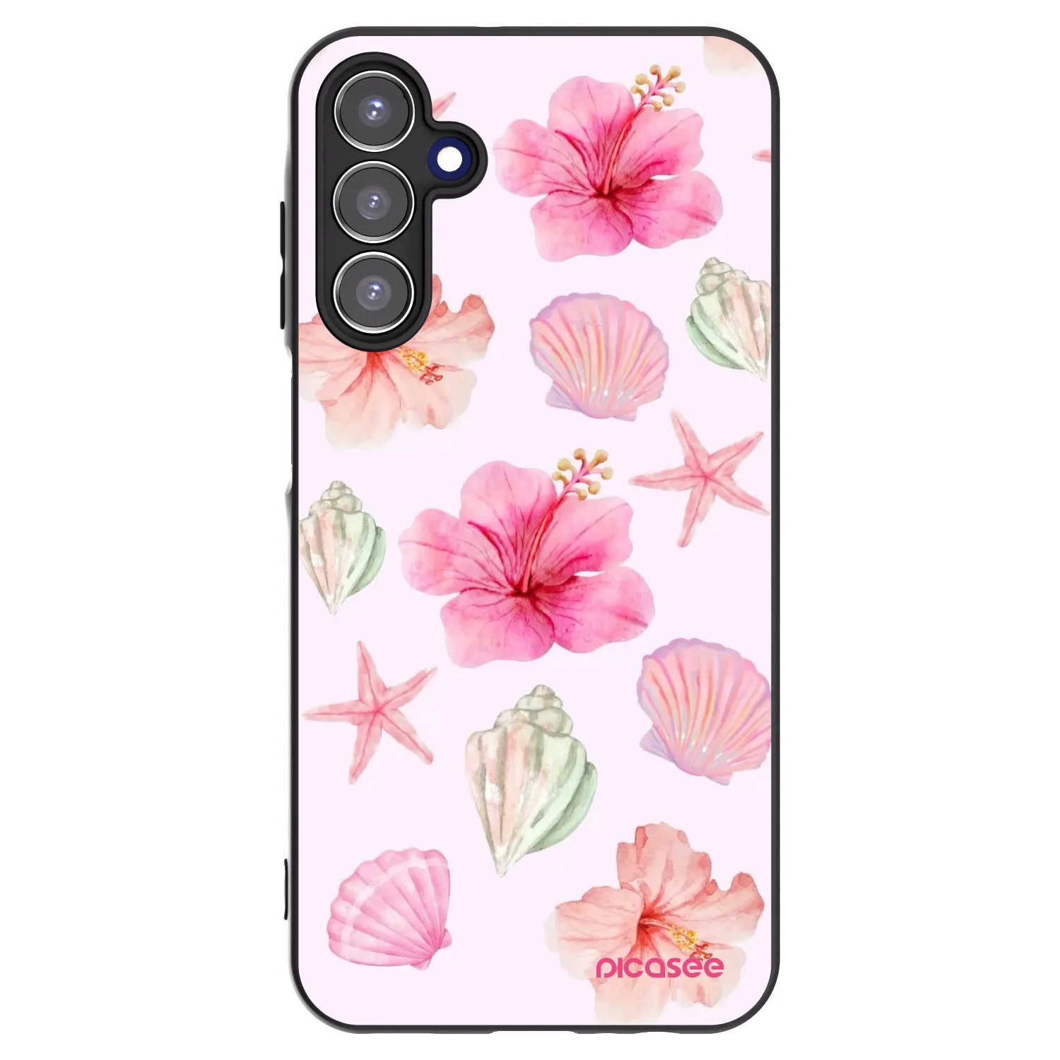 Picasee husă neagră din silicon pentru Samsung Galaxy A15 A156B 5G - Blush Lagoon