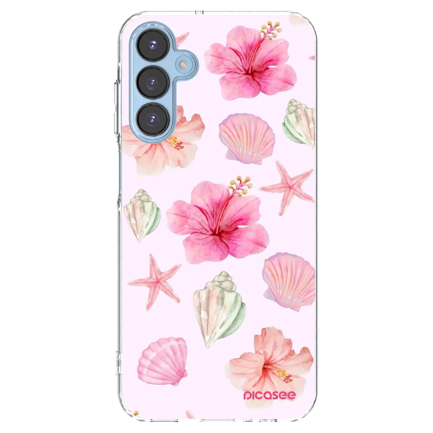 Picasee husă transparentă din silicon pentru Samsung Galaxy A15 A156B 5G - Blush Lagoon