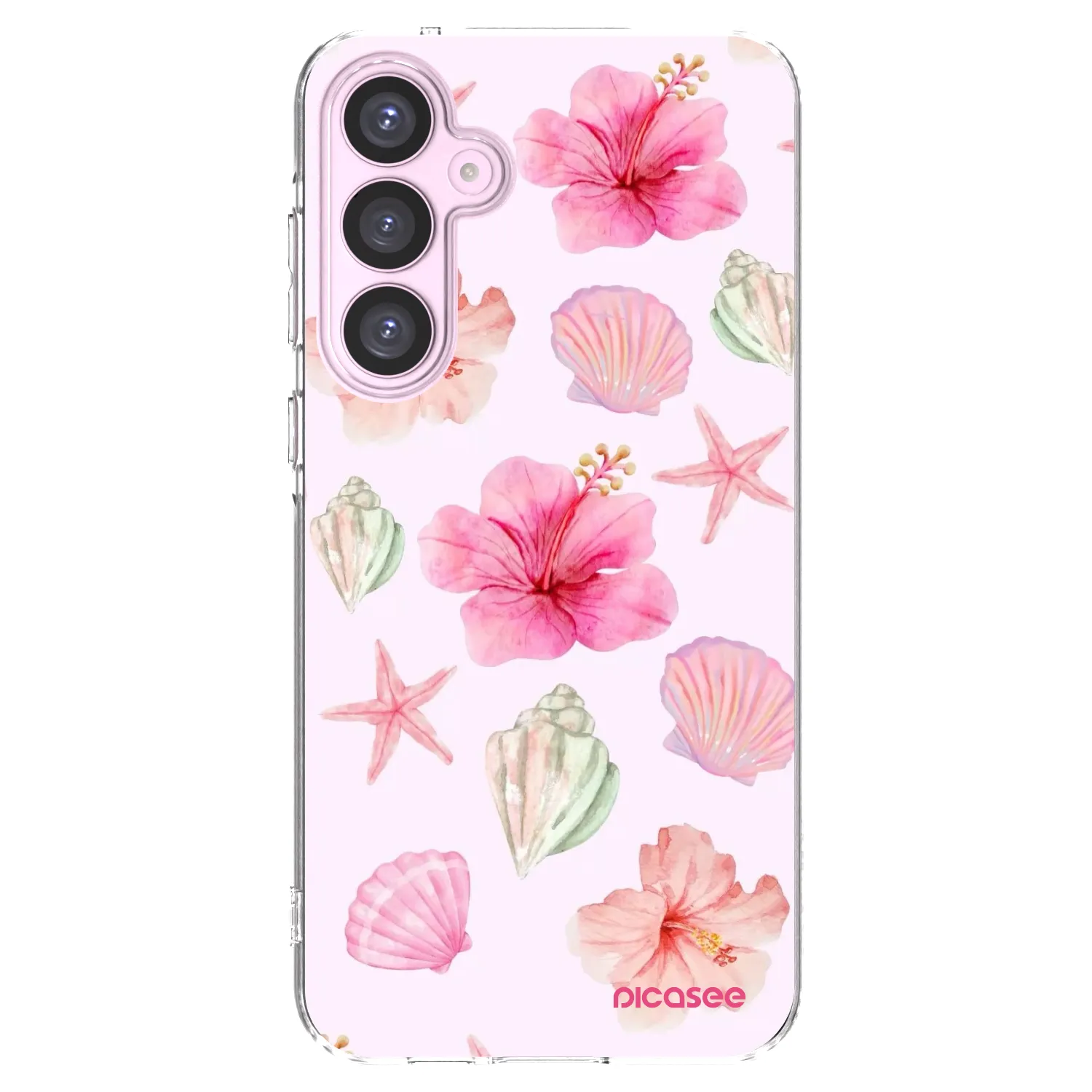 Picasee husă transparentă din silicon pentru Samsung Galaxy A55 5G A556B - Blush Lagoon
