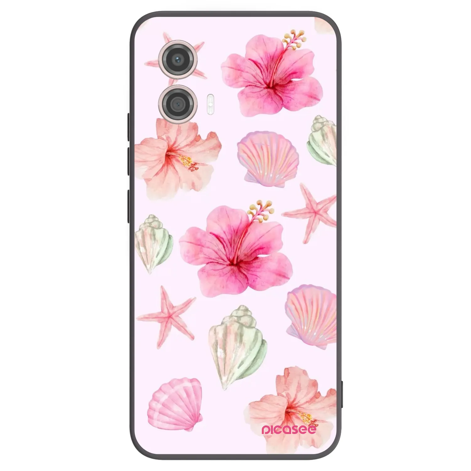 Picasee husă neagră din silicon pentru Motorola Moto G53 5G - Blush Lagoon