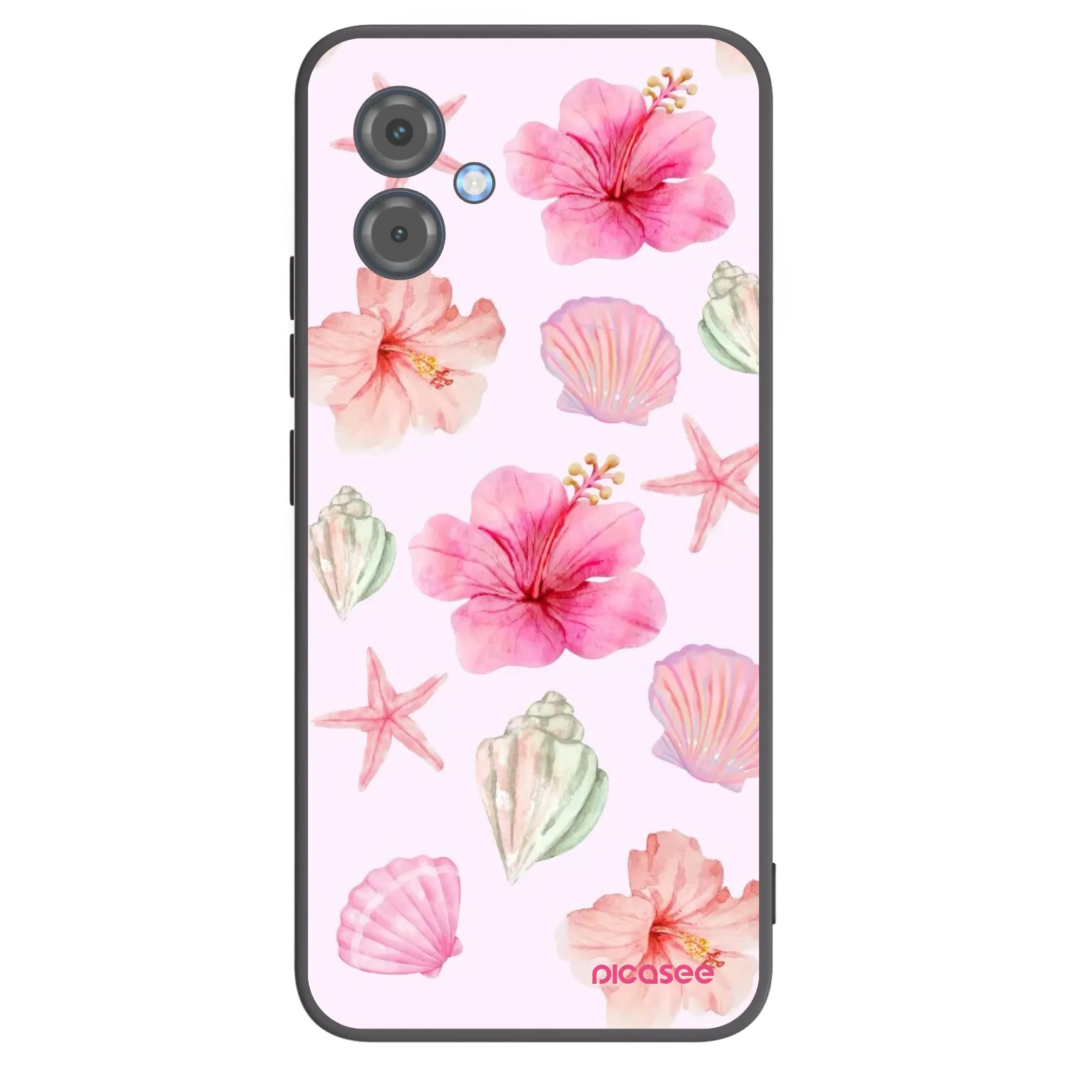 Picasee husă neagră din silicon pentru Motorola Moto G14 - Blush Lagoon