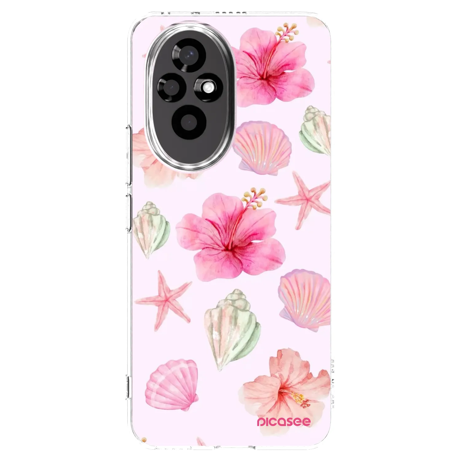 Picasee husă transparentă din silicon pentru Honor 200 5G - Blush Lagoon