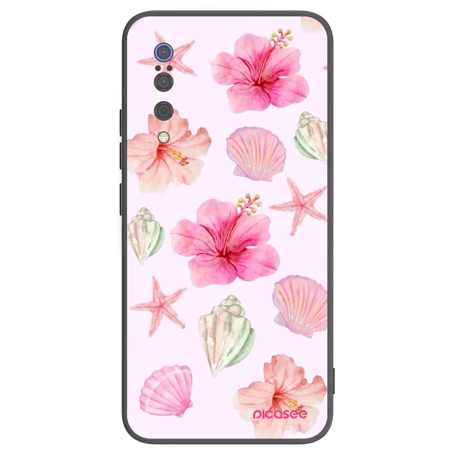 Picasee husă neagră din silicon pentru Xiaomi Mi 9 - Blush Lagoon