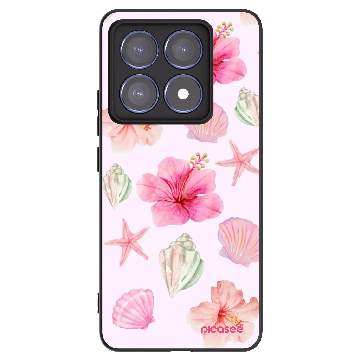 Picasee husă neagră din silicon pentru Xiaomi 14T Pro - Blush Lagoon
