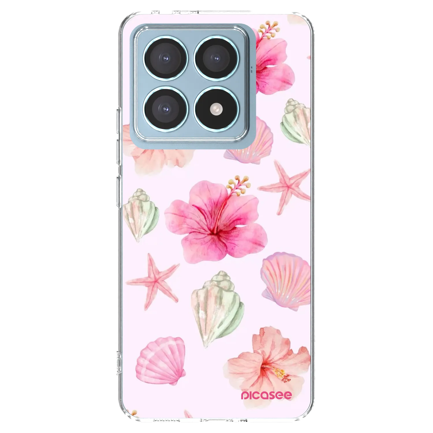 Picasee husă transparentă din silicon pentru Xiaomi 14T Pro - Blush Lagoon