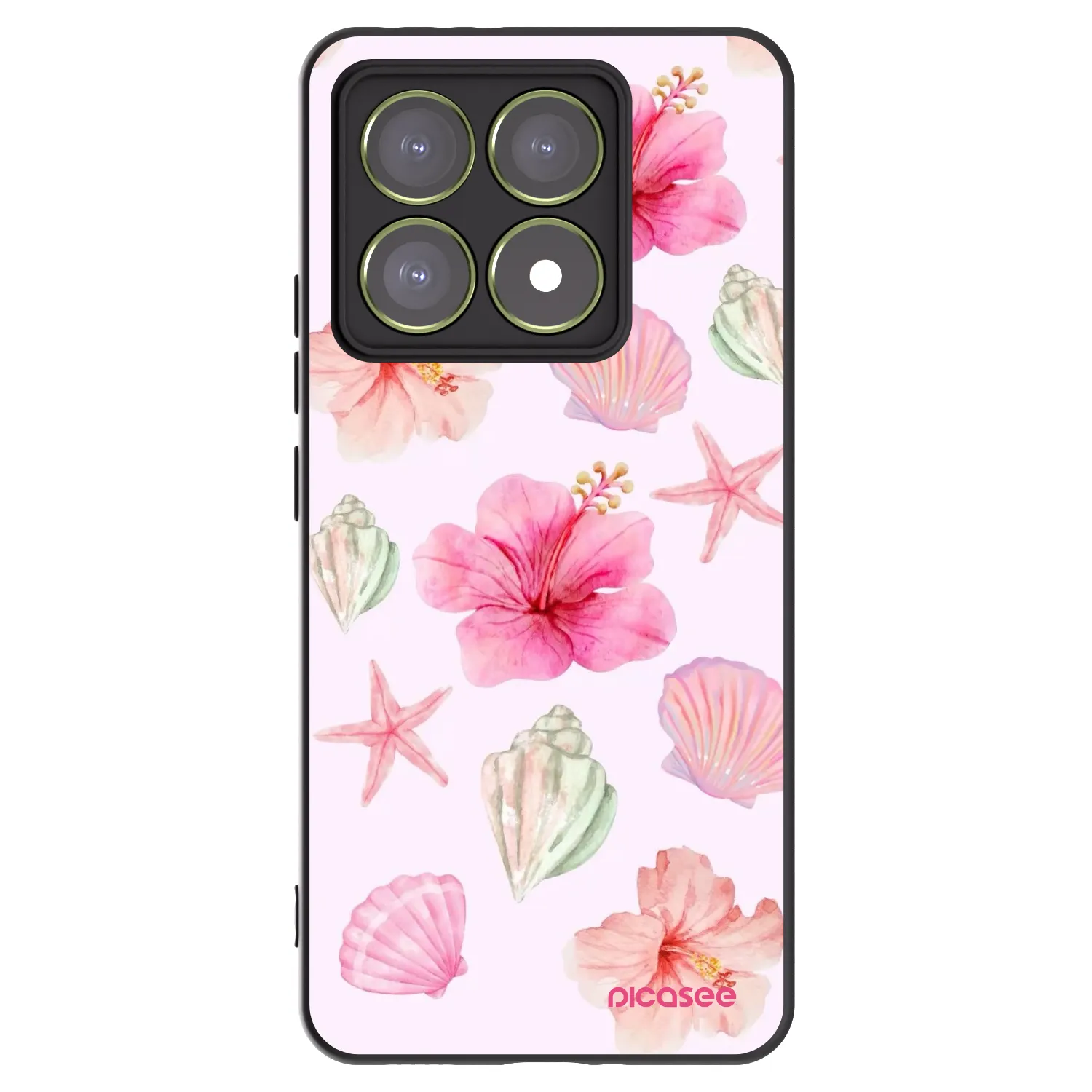 Picasee husă neagră din silicon pentru Xiaomi 14T - Blush Lagoon