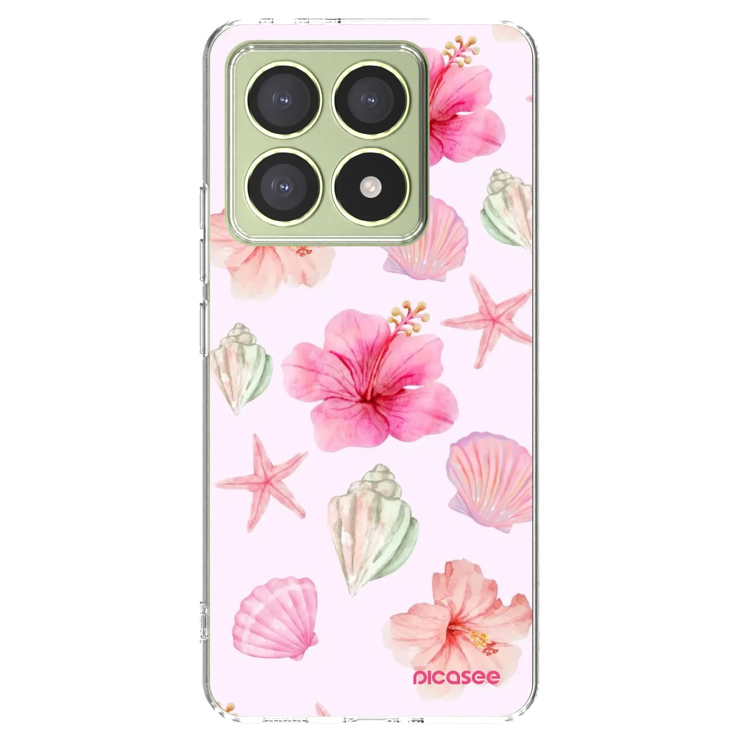 Picasee husă transparentă din silicon pentru Xiaomi 14T - Blush Lagoon