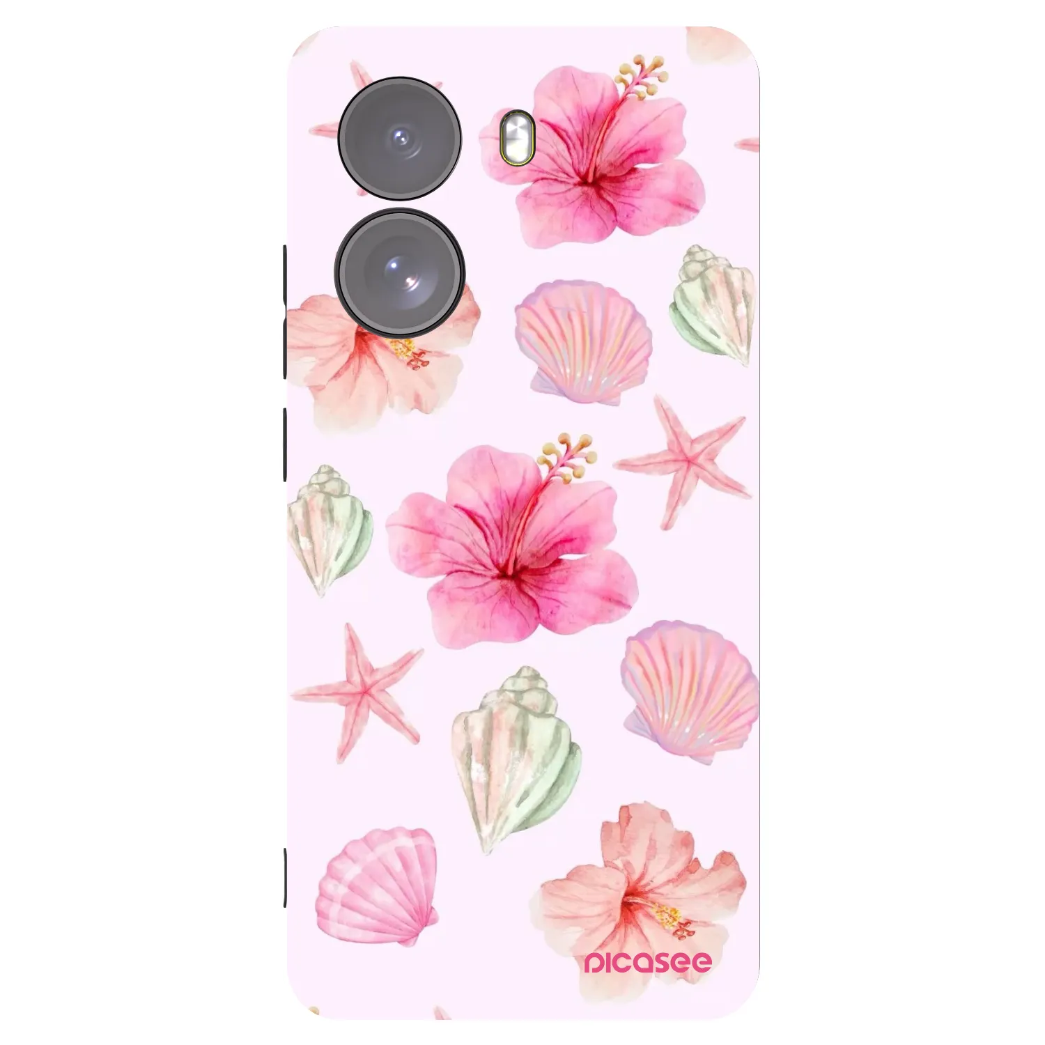 Picasee husă neagră din silicon pentru Xiaomi Poco X7 - Blush Lagoon