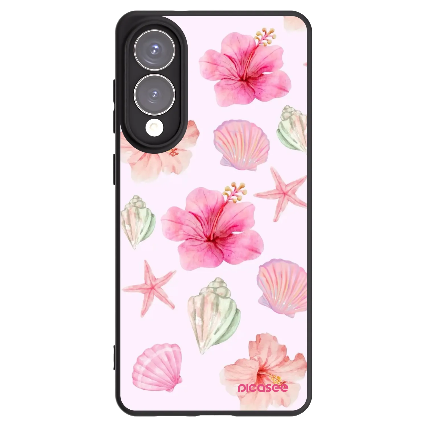 Picasee husă neagră din silicon pentru Samsung Galaxy S25 Edge 5G - Blush Lagoon