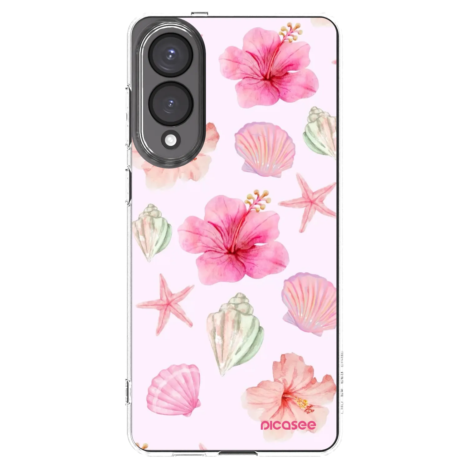 Picasee husă transparentă din silicon pentru Samsung Galaxy S25 Edge 5G - Blush Lagoon