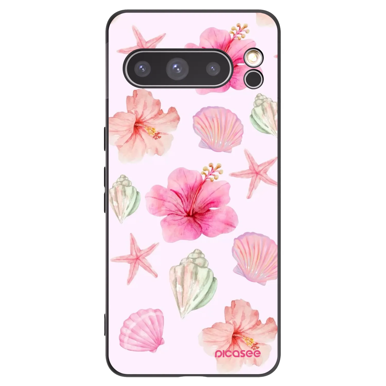 Picasee husă neagră din silicon pentru Google Pixel 8 Pro - Blush Lagoon