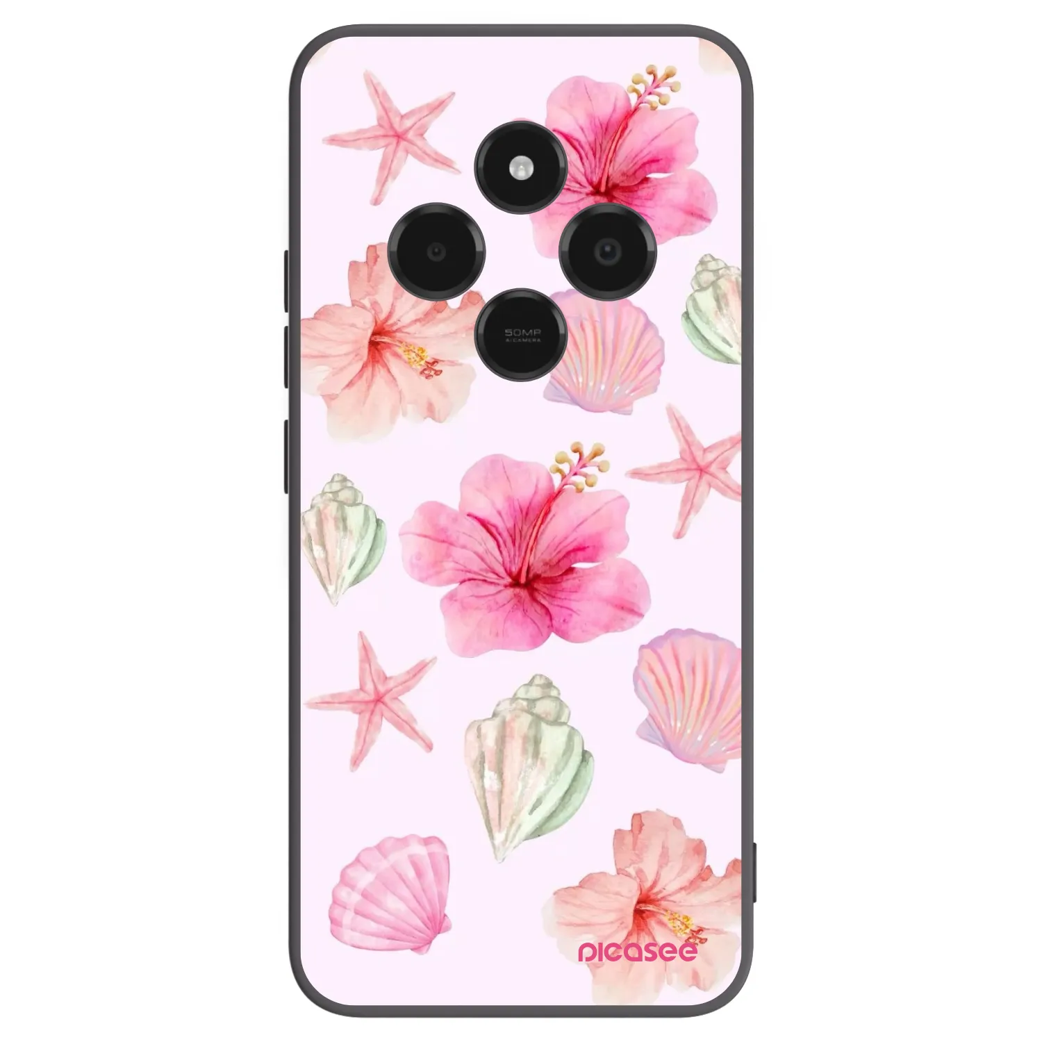 Picasee husă neagră din silicon pentru Xiaomi Poco C75 - Blush Lagoon