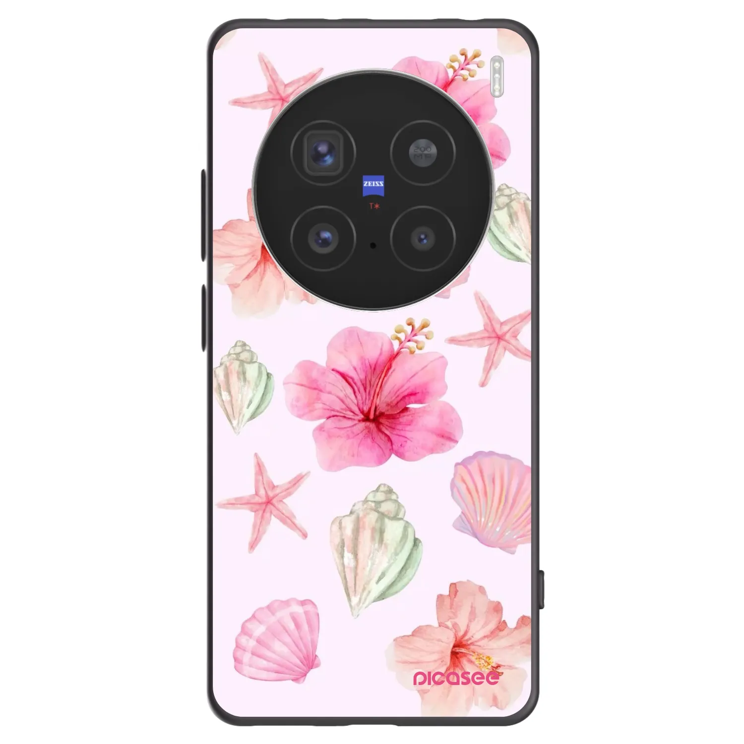 Picasee husă neagră din silicon pentru Vivo X200 Pro - Blush Lagoon