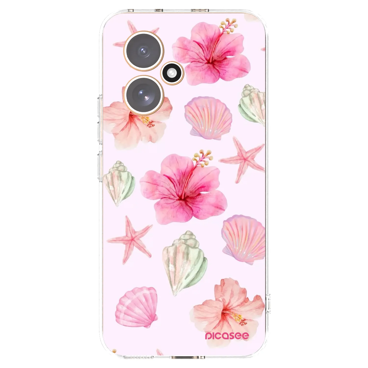 Picasee husă transparentă din silicon pentru Honor 400 5G - Blush Lagoon