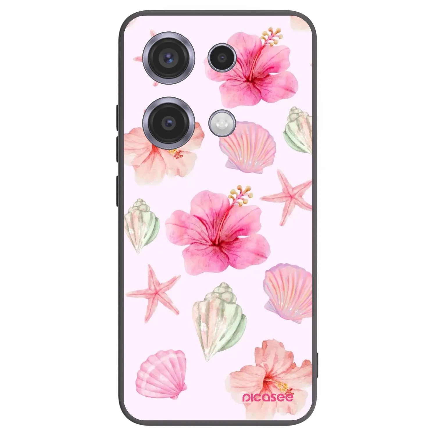 Picasee husă neagră din silicon pentru Xiaomi Redmi Note 14S - Blush Lagoon
