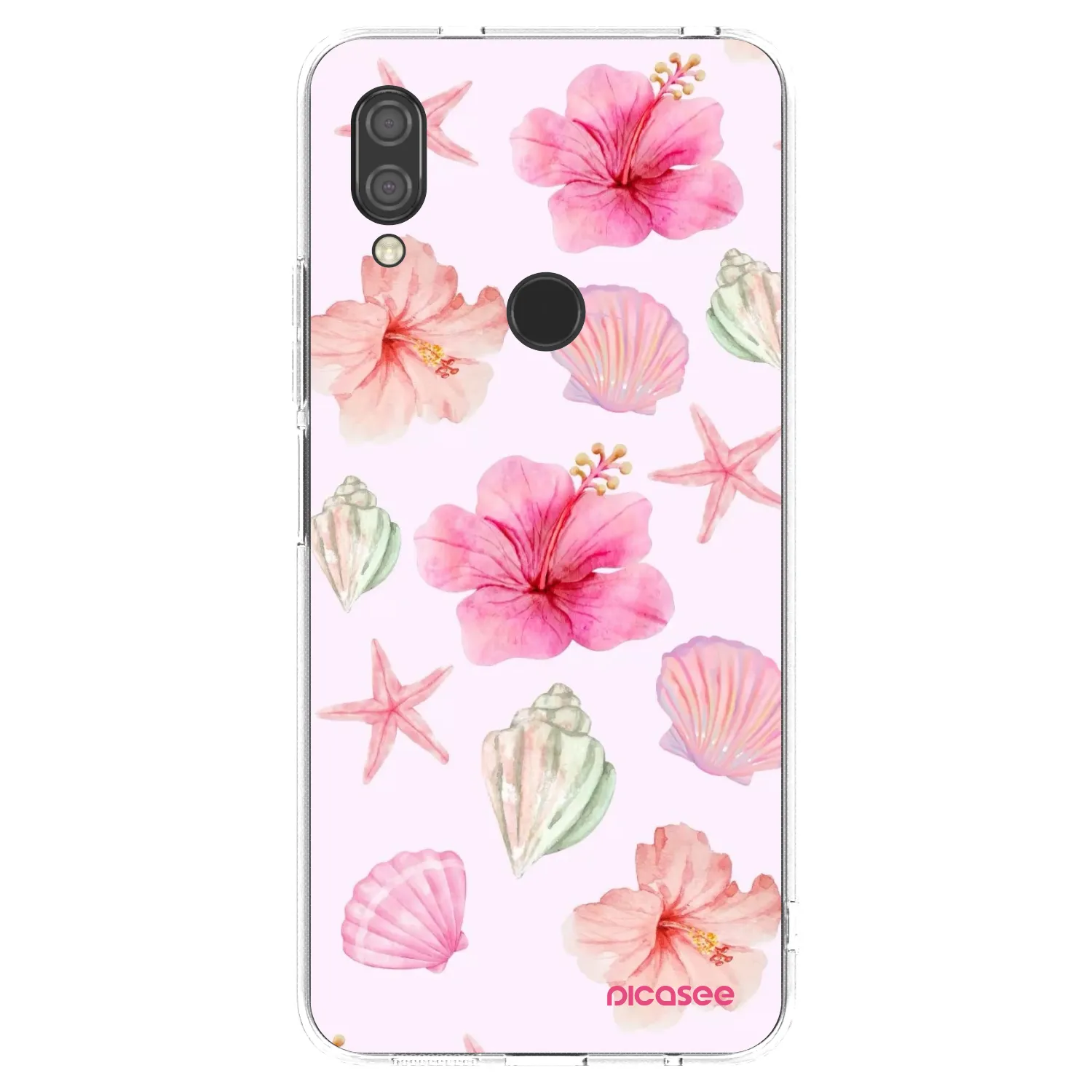 Picasee husă transparentă din silicon pentru Xiaomi Redmi 7 - Blush Lagoon