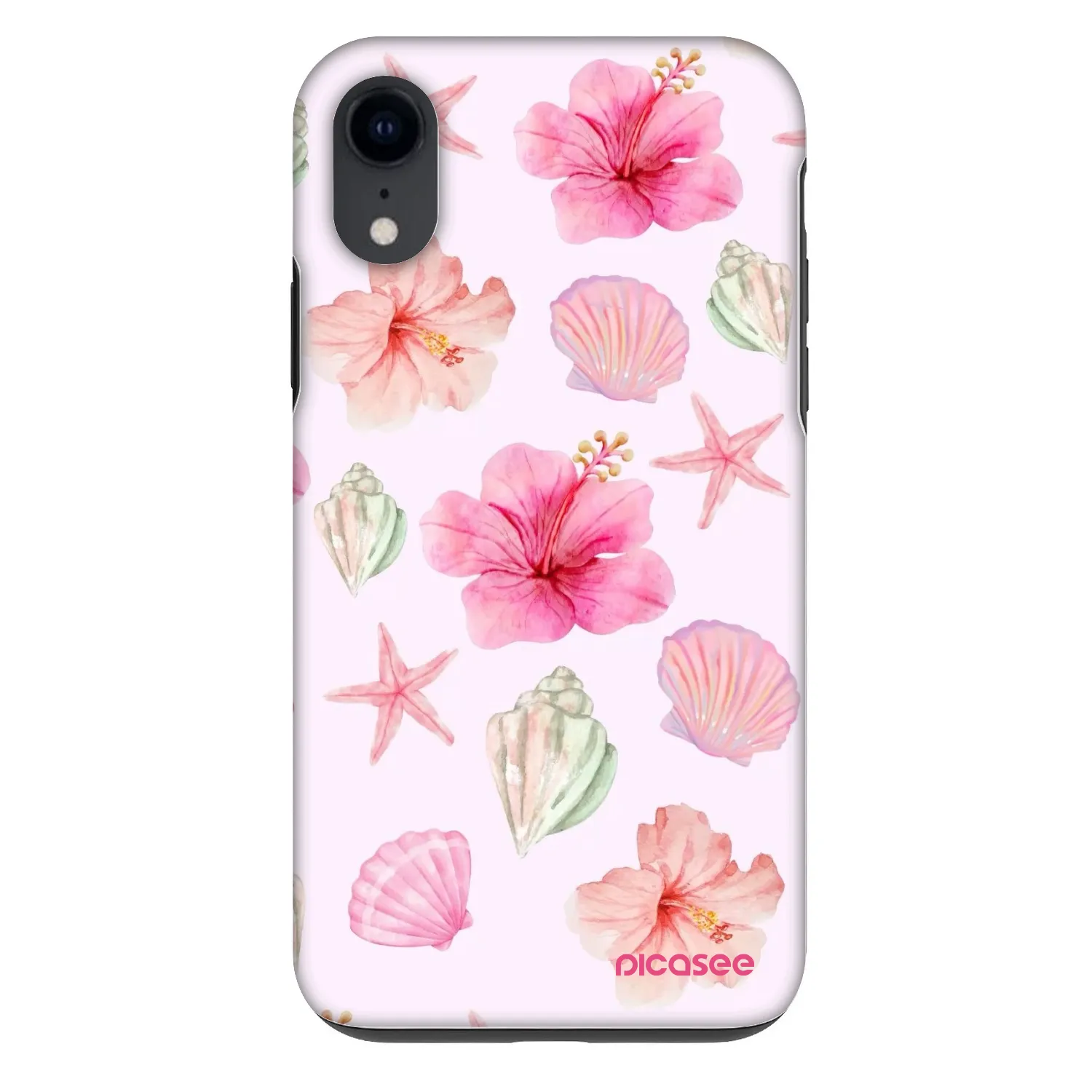 Picasee Fashion Case pentru Apple iPhone XR - Blush Lagoon