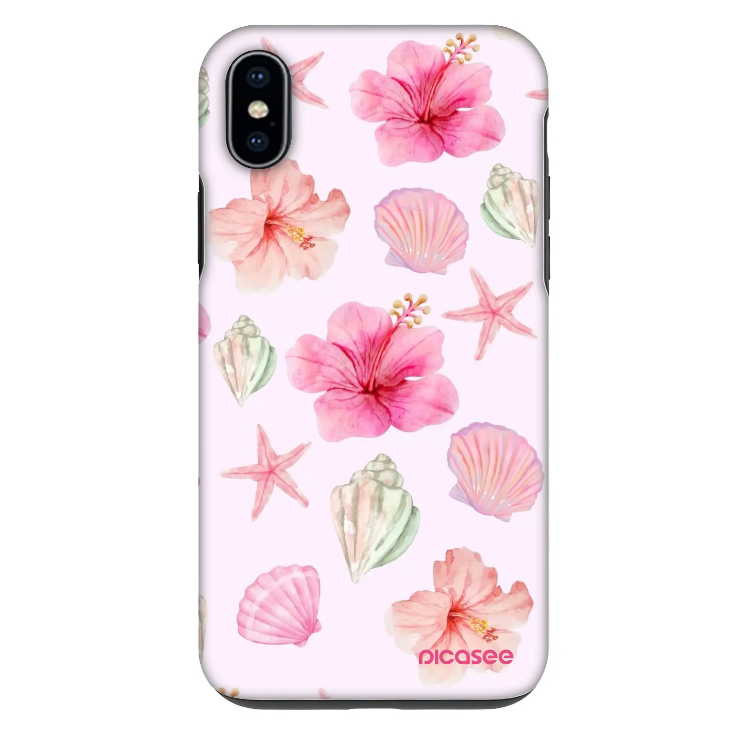 Picasee Fashion Case pentru Apple iPhone XS Max - Blush Lagoon