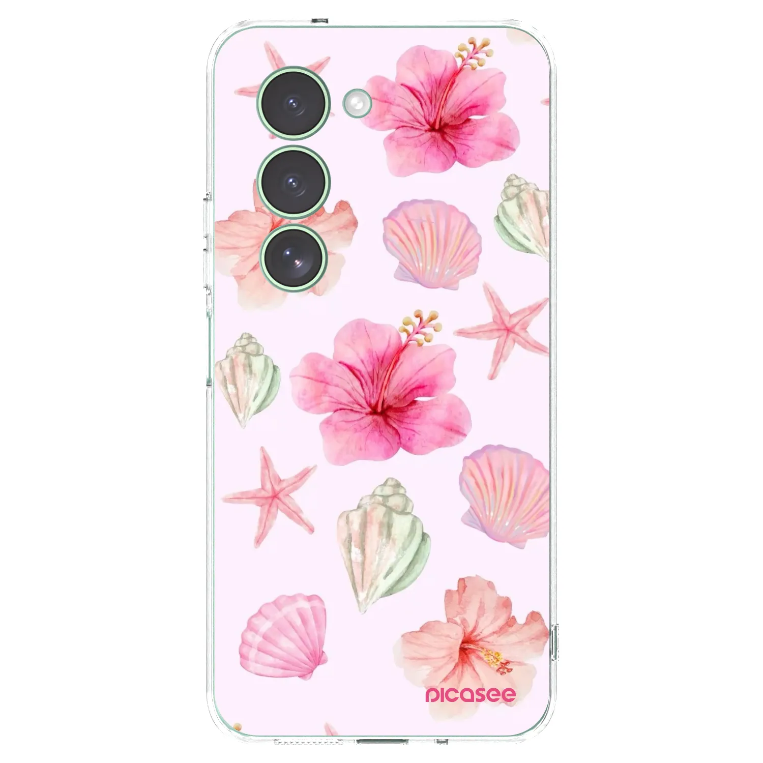 Picasee husă transparentă din silicon pentru Xiaomi Redmi 15 5G - Blush Lagoon