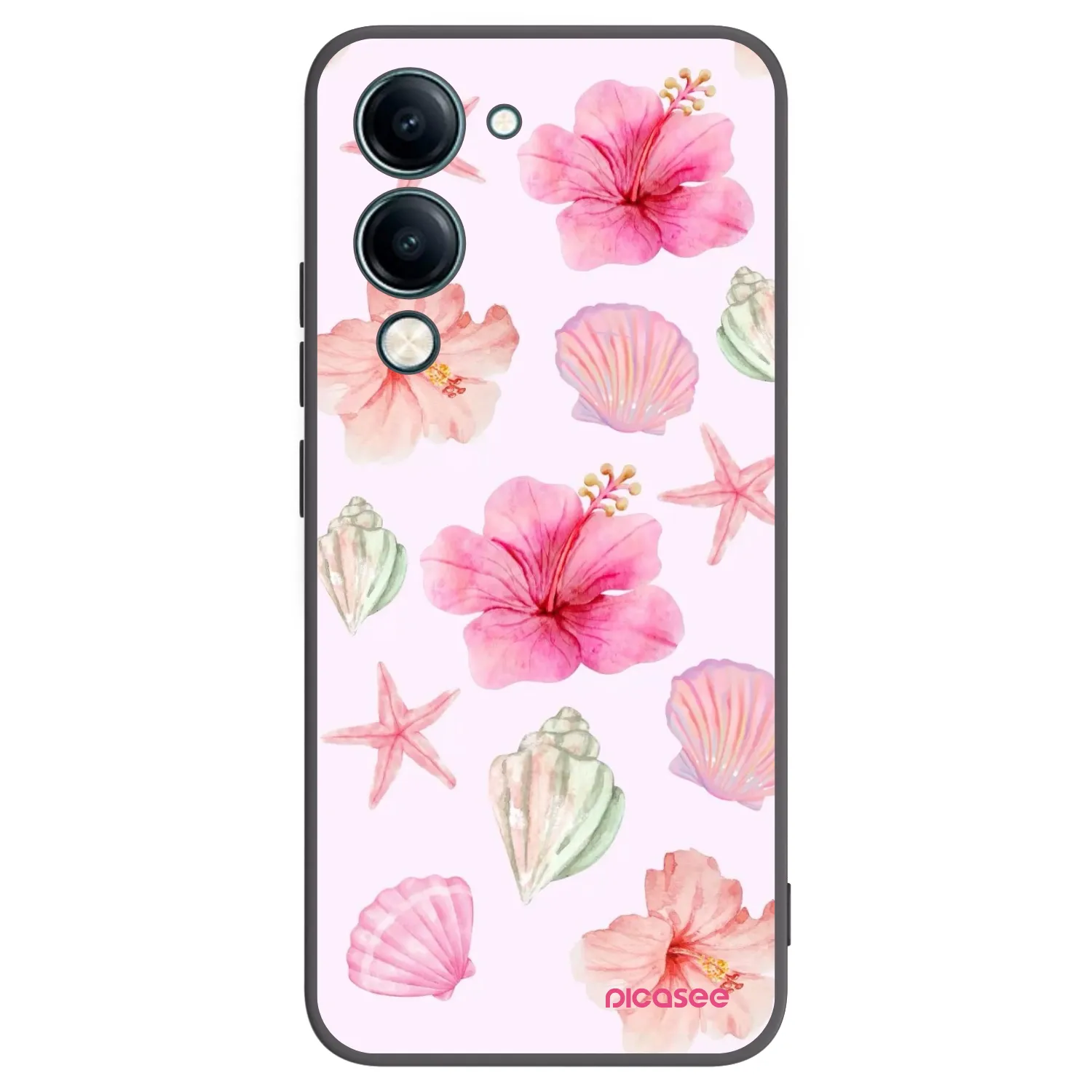 Picasee husă neagră din silicon pentru Vivo Y29s 5G - Blush Lagoon