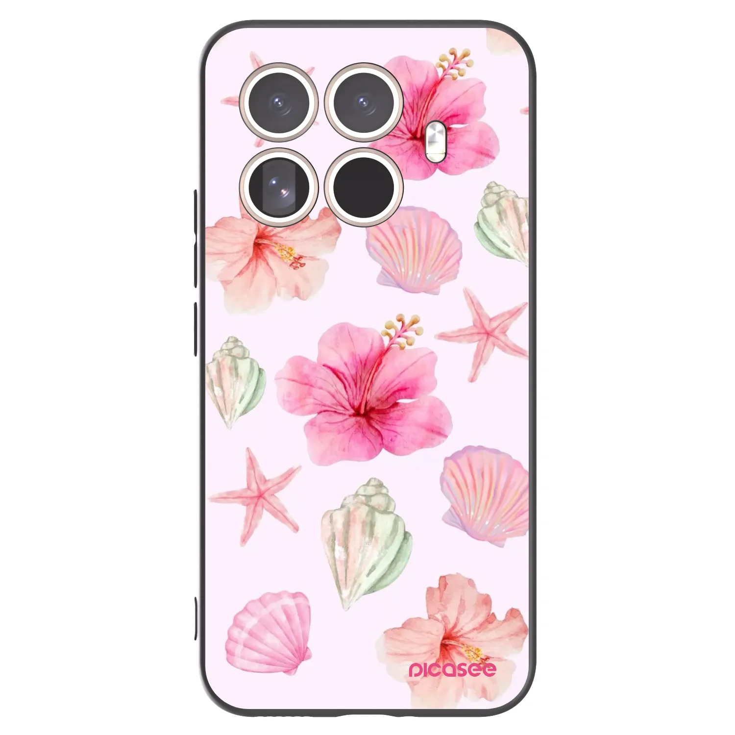 Picasee husă neagră din silicon pentru Xiaomi 15T Pro - Blush Lagoon