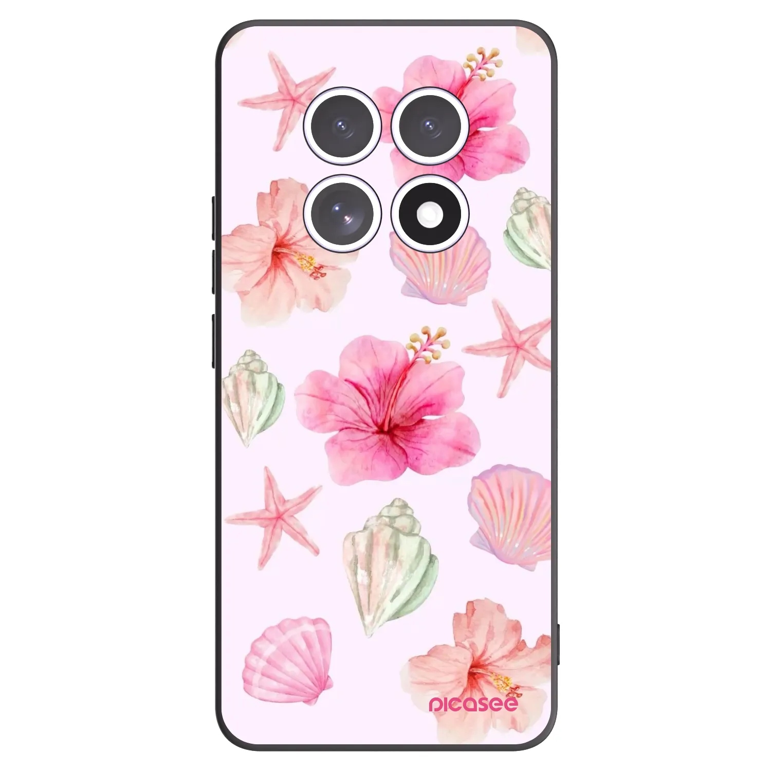 Picasee husă neagră din silicon pentru Xiaomi Redmi Note 15 - Blush Lagoon
