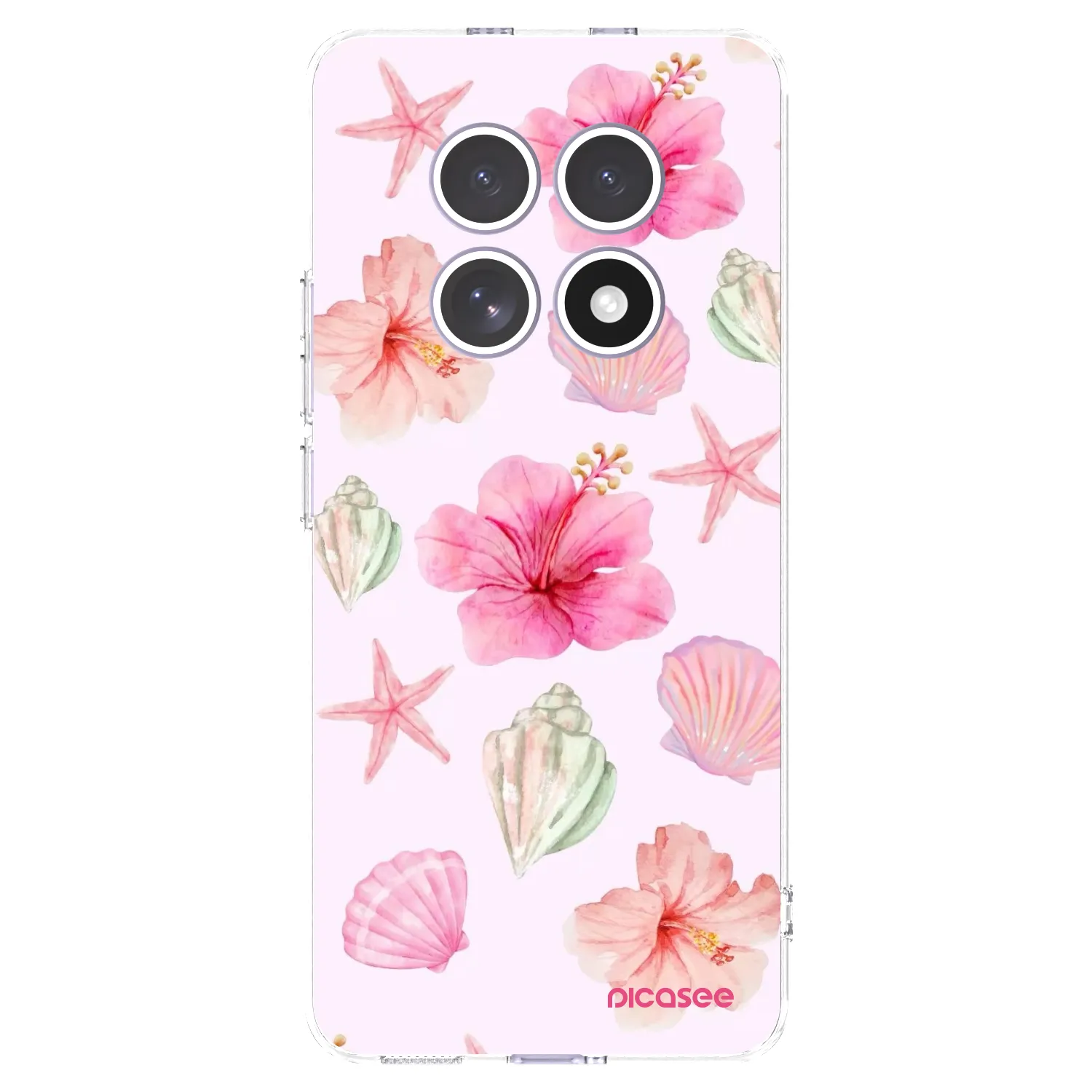 Picasee husă transparentă din silicon pentru Xiaomi Redmi Note 15 - Blush Lagoon