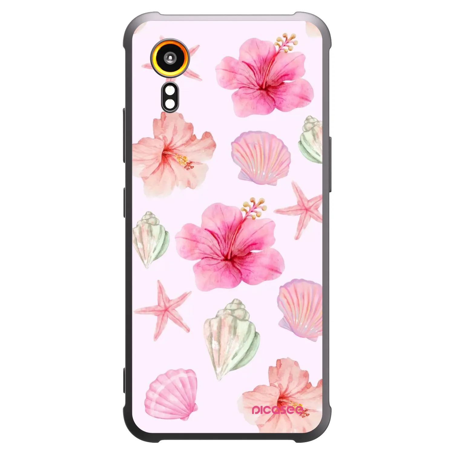Picasee husă neagră din silicon pentru Samsung Galaxy Xcover 7 - Blush Lagoon