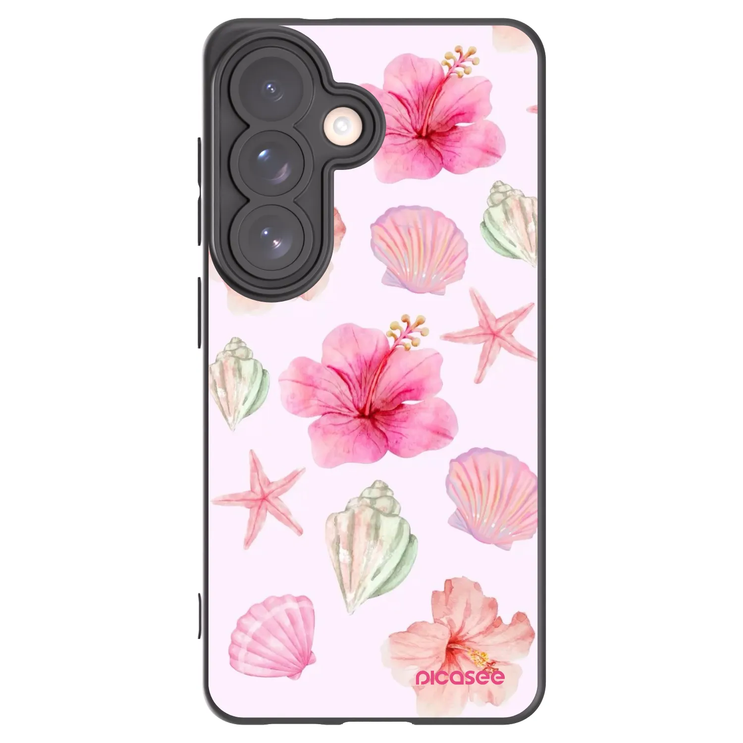 Picasee husă neagră din silicon pentru Samsung Galaxy S26 - Blush Lagoon