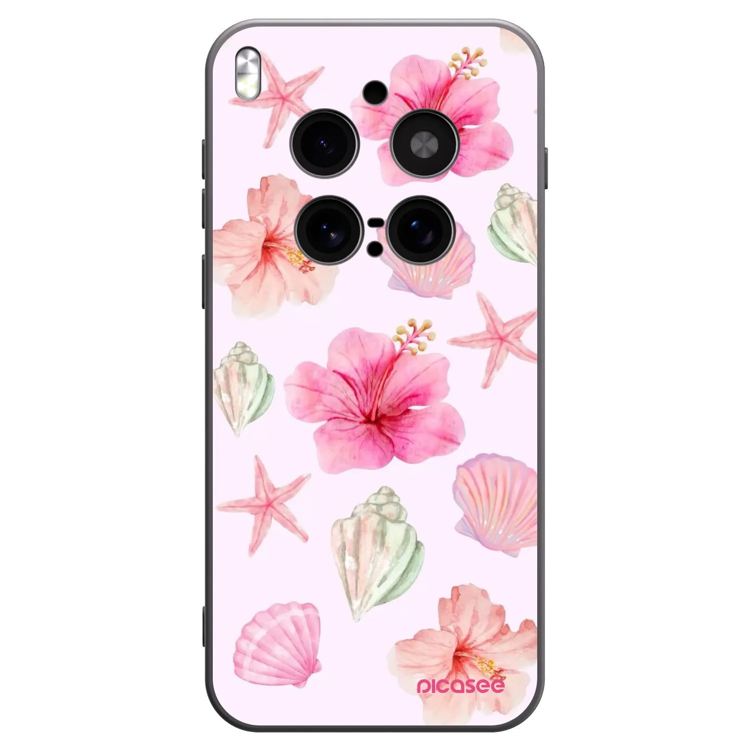 Picasee husă neagră din silicon pentru Vivo X300 Pro - Blush Lagoon