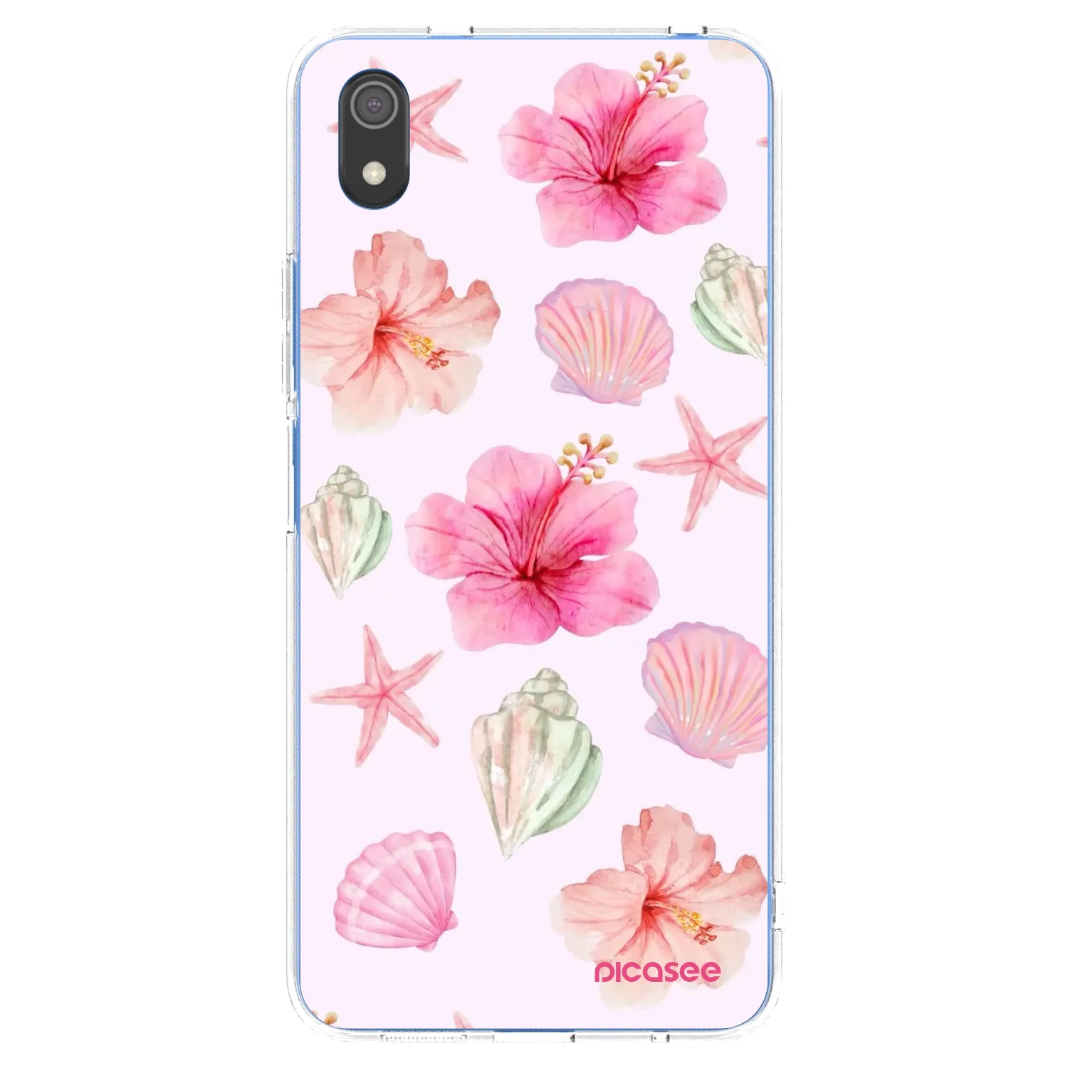 Picasee husă transparentă din silicon pentru Xiaomi Redmi 7A - Blush Lagoon