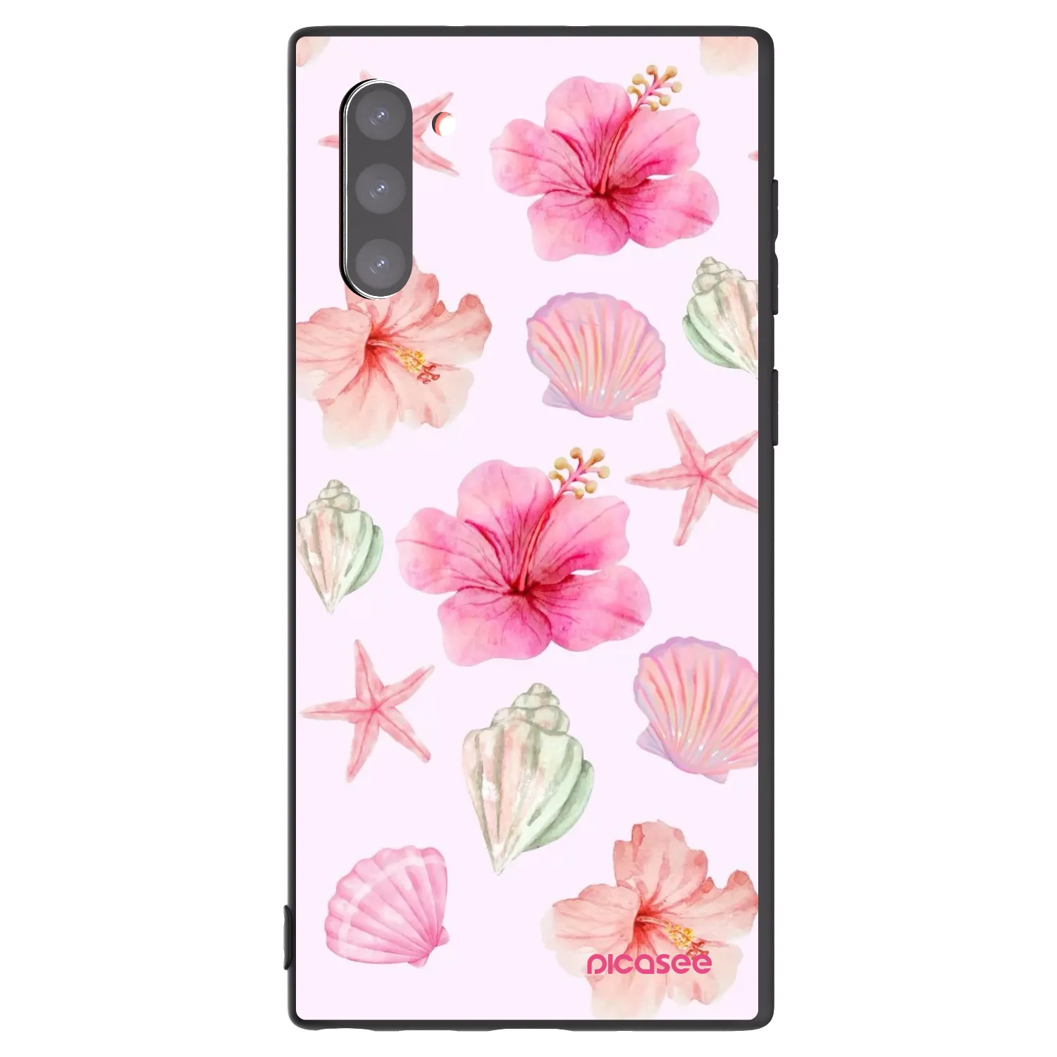 Picasee husă neagră din silicon pentru Samsung Galaxy Note 10 N970F - Blush Lagoon