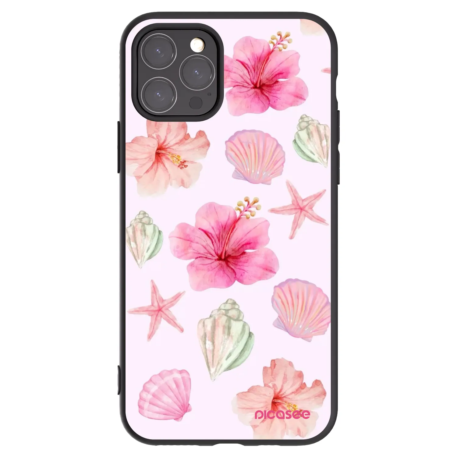 Picasee husă neagră din silicon pentru Apple iPhone 11 Pro - Blush Lagoon