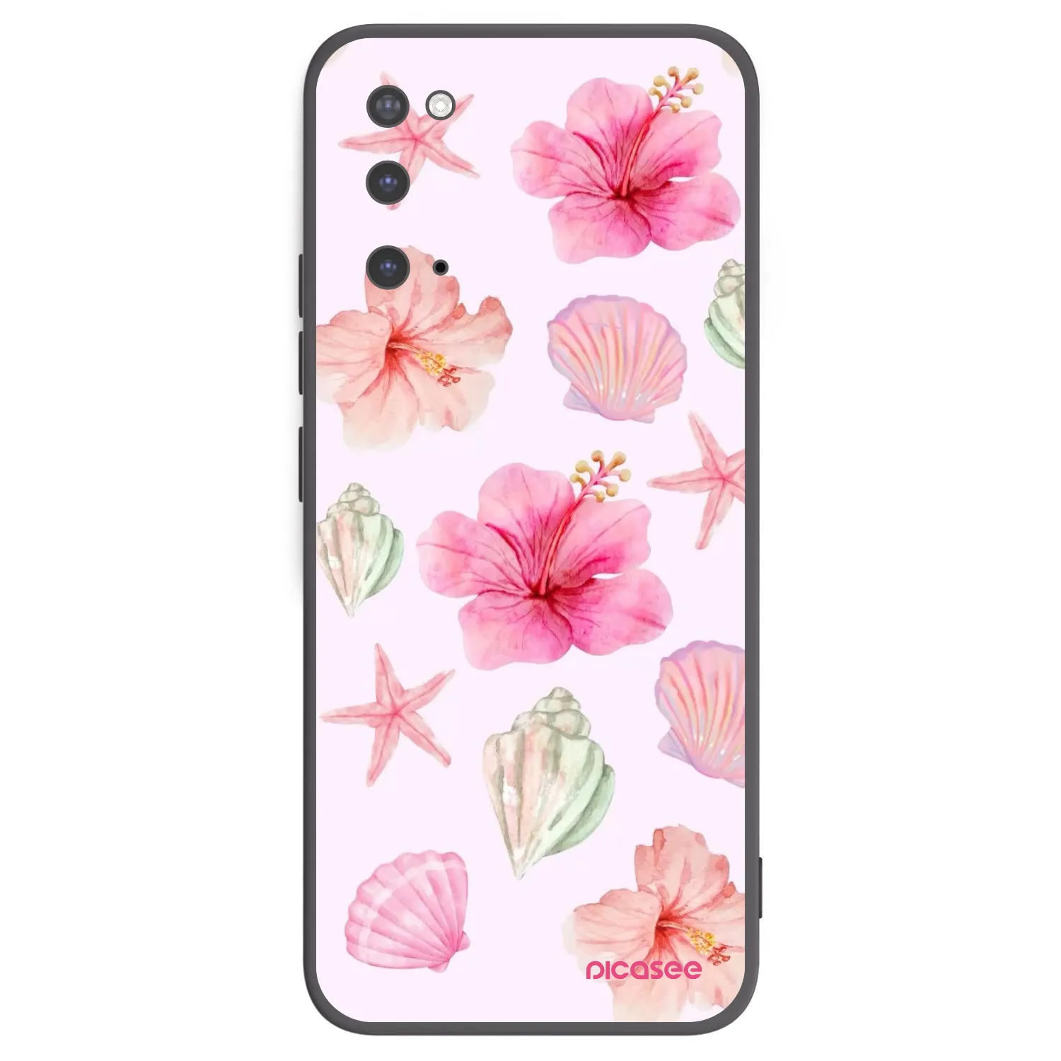 Picasee husă neagră din silicon pentru Samsung Galaxy S20 G980F - Blush Lagoon
