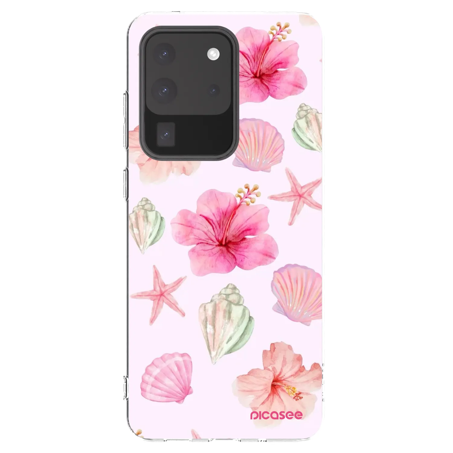 Picasee husă transparentă din silicon pentru Samsung Galaxy S20 Ultra 5G G988F - Blush Lagoon
