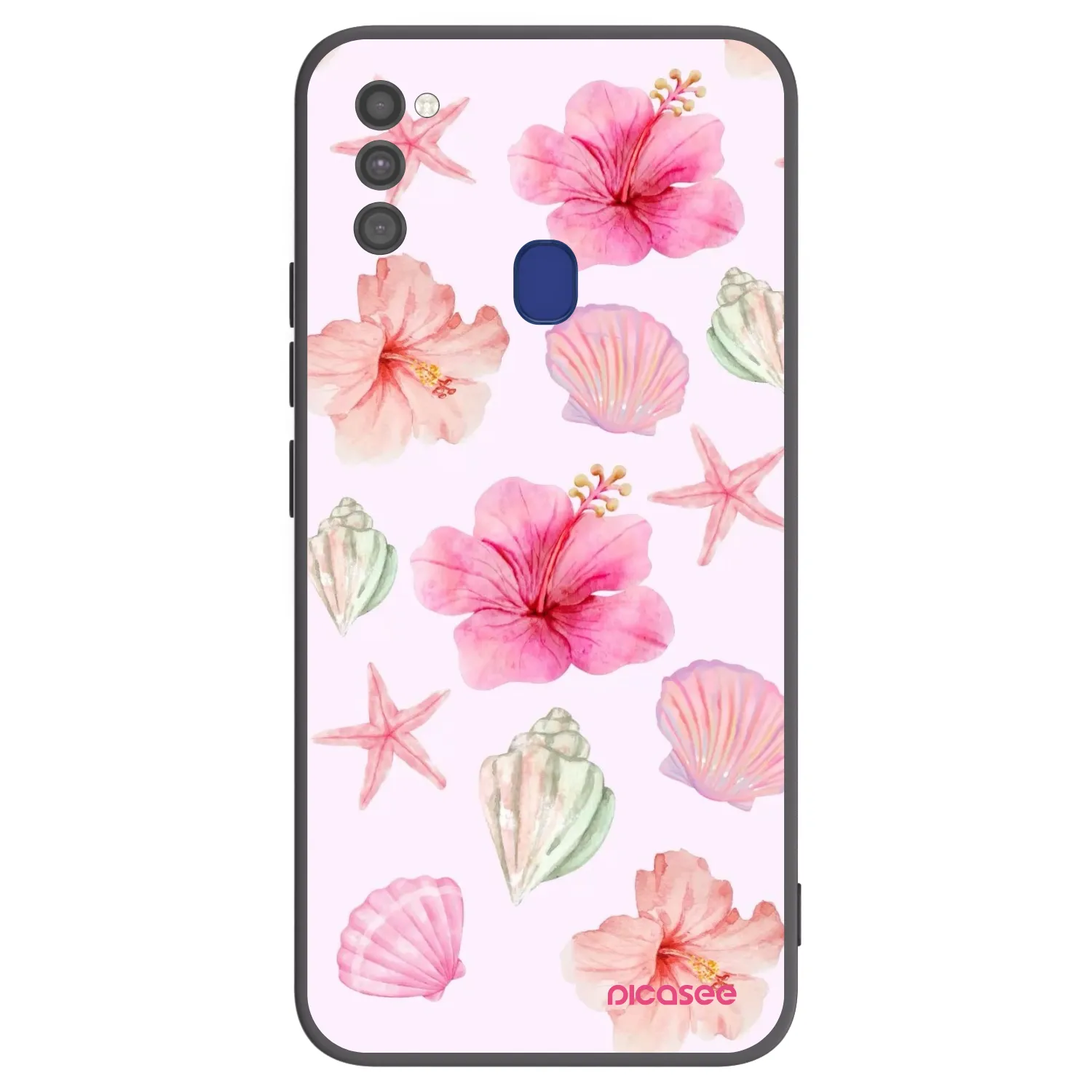 Picasee husă neagră din silicon pentru Samsung Galaxy M21 M215F - Blush Lagoon
