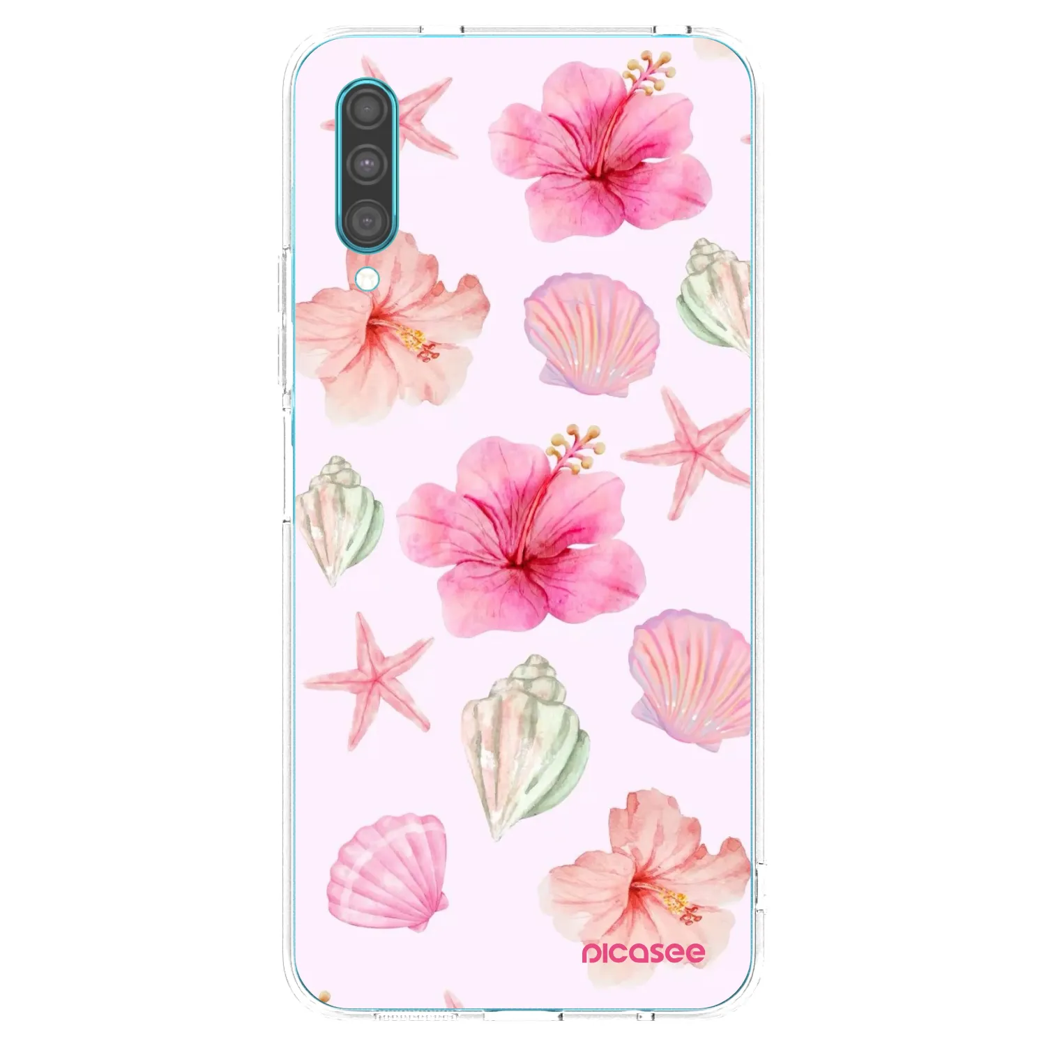 Picasee husă transparentă din silicon pentru Samsung Galaxy A30s A307F - Blush Lagoon