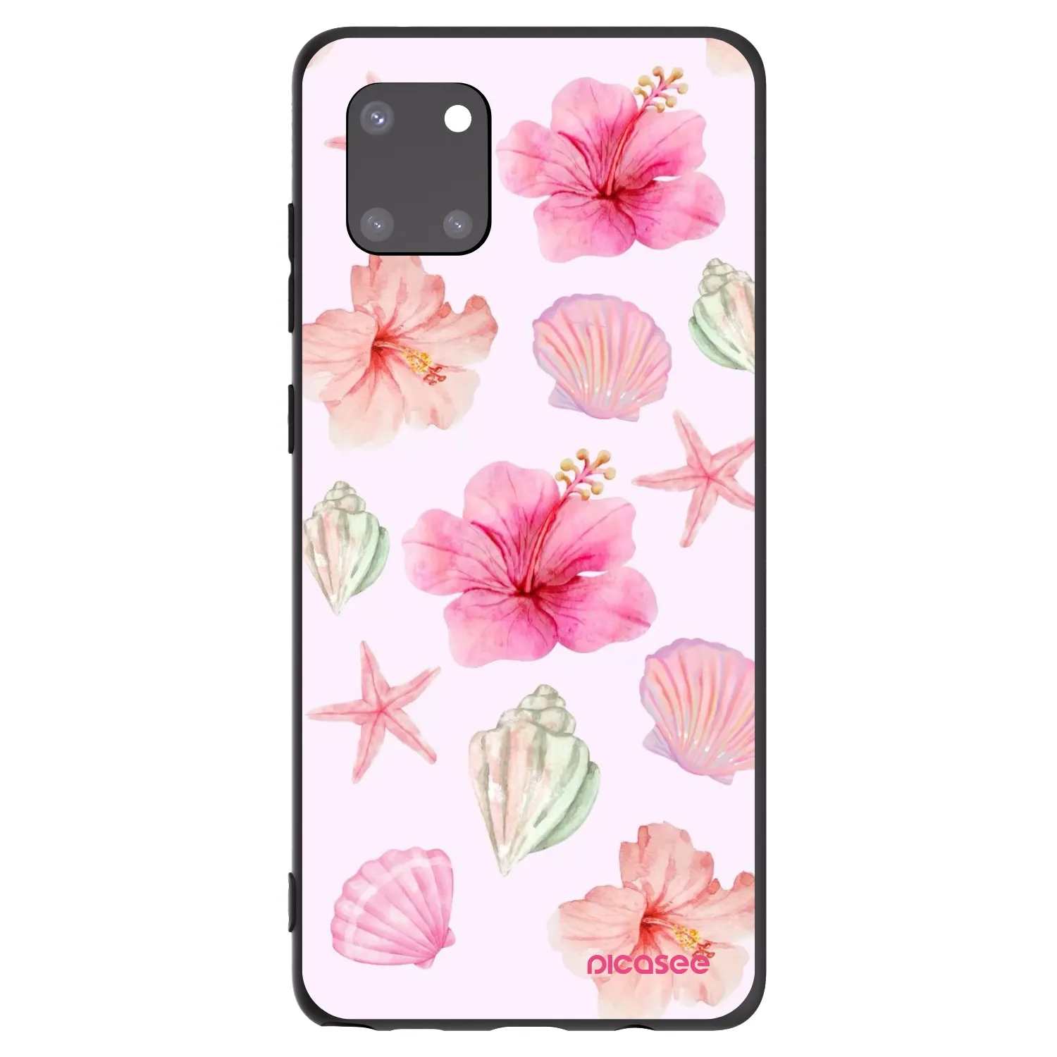 Picasee husă neagră din silicon pentru Samsung Galaxy Note 10 Lite N770F - Blush Lagoon