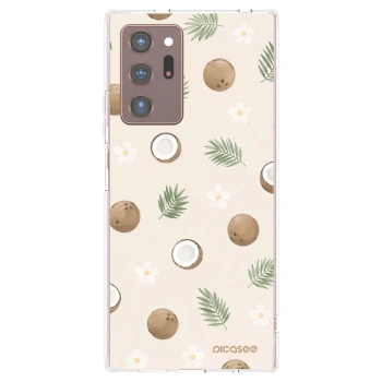 Picasee husă transparentă din silicon pentru Samsung Galaxy Note 20 Ultra - Coconut Breeze