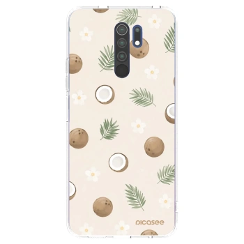 Picasee husă transparentă din silicon pentru Xiaomi Redmi 9 - Coconut Breeze