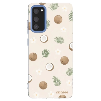 Picasee husă transparentă din silicon pentru Samsung Galaxy S20 FE - Coconut Breeze