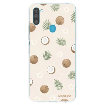 Picasee husă transparentă din silicon pentru Samsung Galaxy M11 - Coconut Breeze