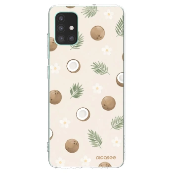 Picasee husă transparentă din silicon pentru Samsung Galaxy M51 M515F - Coconut Breeze