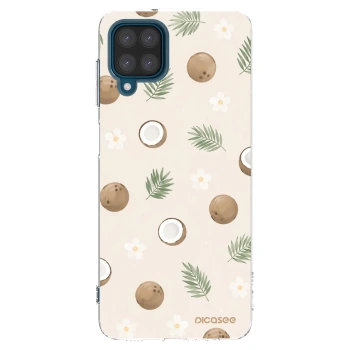 Picasee husă transparentă din silicon pentru Samsung Galaxy A12 A125F - Coconut Breeze