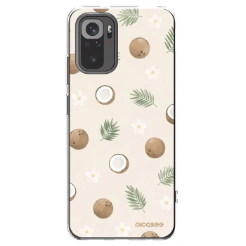 Picasee husă transparentă din silicon pentru Xiaomi Redmi Note 10 - Coconut Breeze