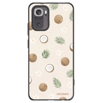 Picasee husă neagră din silicon pentru Xiaomi Redmi Note 10 - Coconut Breeze