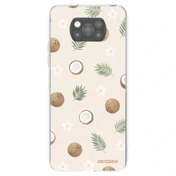 Picasee husă neagră din silicon pentru Xiaomi Poco X3 Pro - Coconut Breeze
