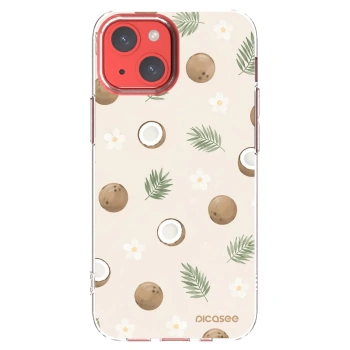 Picasee husă transparentă din silicon pentru Apple iPhone 13 mini - Coconut Breeze