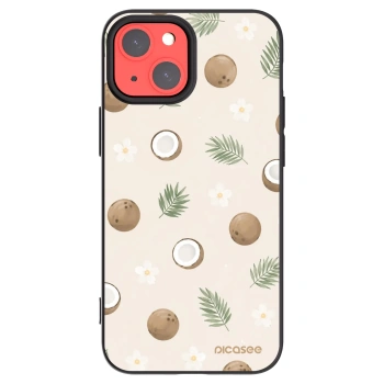 Picasee husă neagră din silicon pentru Apple iPhone 13 mini - Coconut Breeze