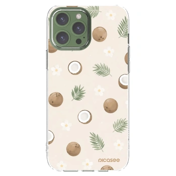 Picasee husă transparentă din silicon pentru Apple iPhone 13 Pro Max - Coconut Breeze